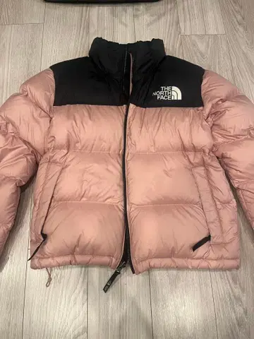 THE NORTH FACE 다운 자켓 핑크/블랙