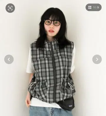 COMMON GROUND PRODUCTS 체크 무늬 베스트