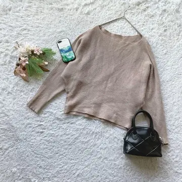 [ 어댑터 ] (M) 긴팔 니트 스웨터 심플 돌려입기 세탁 가능 캐주얼