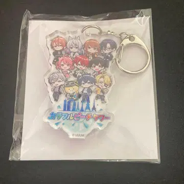 컬러풀 피치 아크릴 키링 컬러풀 피치 타워