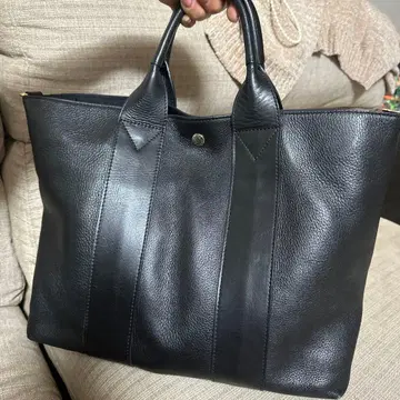 Breath TOPKAPI tokyo 블랙 가죽 토트백