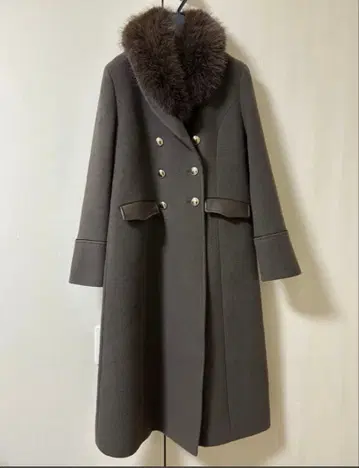 79200엔 새상품 LOVELESS 러브리스 나폴레옹 코트 캐시미어 혼방