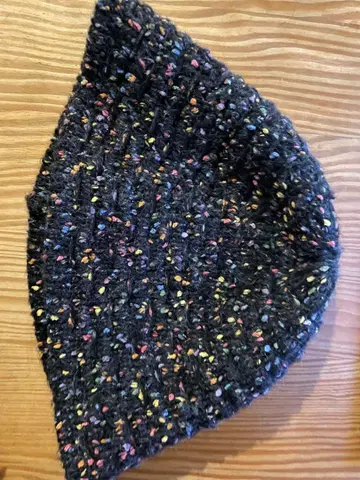 컬러풀 네프 니트 베레모