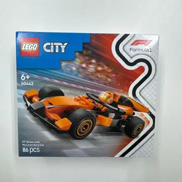 LEGO City F1 레이스카와 드라이버 60442