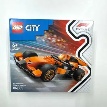 LEGO City F1 레이스카와 드라이버 60442