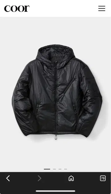 [새상품급] coor shell 다운 자켓