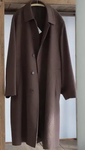 AURALEE23AW BABY CAMEL FLANNEL COAT