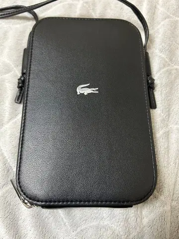 [ 미사용 ] Lacoste 블랙 숄더백