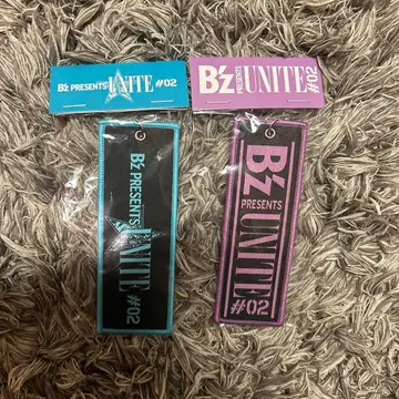 B'z UNITE #02 키링 세트
