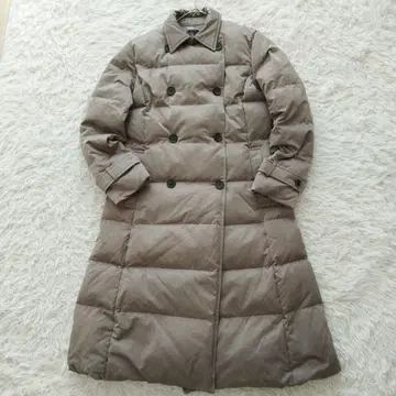 완판템 띠어리 럭스 23AW 더블 다운 코트 베이지