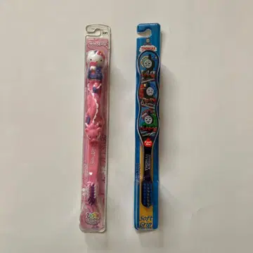 기관차 토마스 & 헬로키티 칫솔