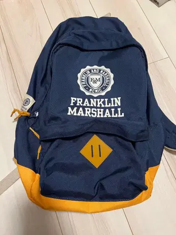 프랭클린 마샬 백팩 네이비/오렌지