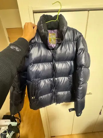 Adamson Homme 네이비 다운 자켓 L