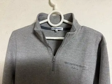 로사센 M 그레이 집업 스웨터