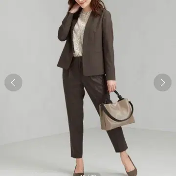 그린 라벨 자켓 팬츠 세트