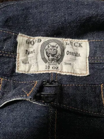 TCB 청바지 굿럭진 인디고 원워시 34