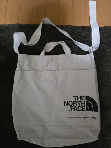 THE NORTH FACE 토트백 크림색