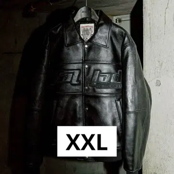 VALLAD AVIREX VARSITY LEATHER JACKET XXL