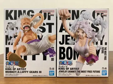 원피스 KING OF ARTIST 루피 & 보니 피규어 2종 세트