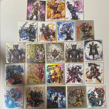 가면라이더 색지 Art 22장 레어 포함