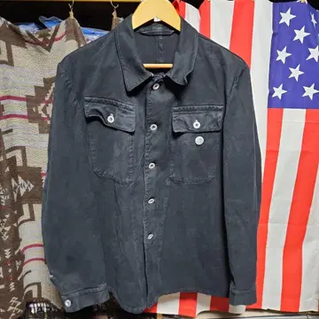 50s 빈티지 스위스군 후염 자켓