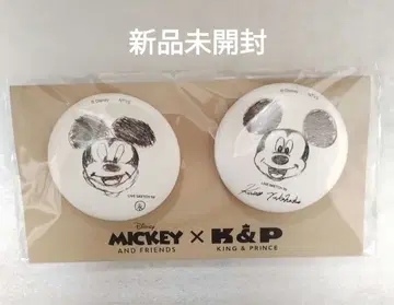 12/16까지 판매 King & Prince 디즈니 미키 캔 배지