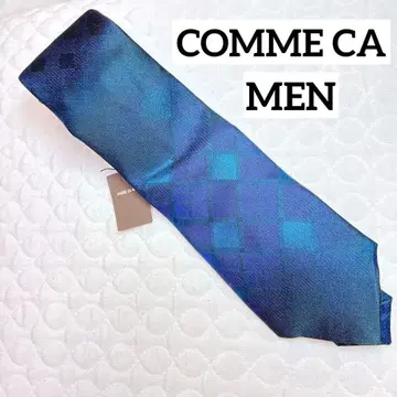 꼼사맨 넥타이 COMMECAMEN 그라데이션 블루 퍼플