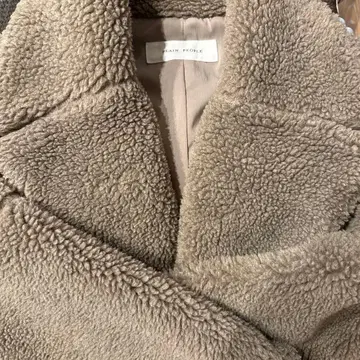 [ 클리닝 완료 ] PLAIN PEOPLE 보아 자켓 베이지