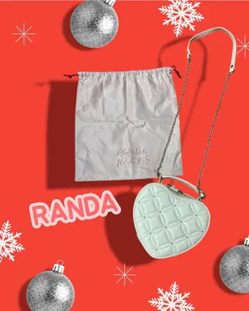 RANDA 하트형 숄더백