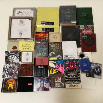 MUCC 무크 타츠로 CD DVD Blu-ray 33장