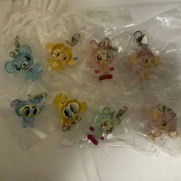 나루미야 메지루시 액세서리 베리에짱 블루 베리에짱 포함 8점 세트