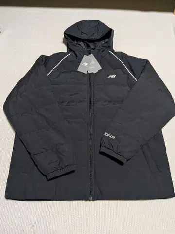 미사용 새상품 NB 블랙 패딩 방한 자켓 XL