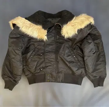 military type N2B flight jacket black