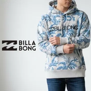 J492@ Billabong 남성용 서핑 후디 후드티 L 그레이