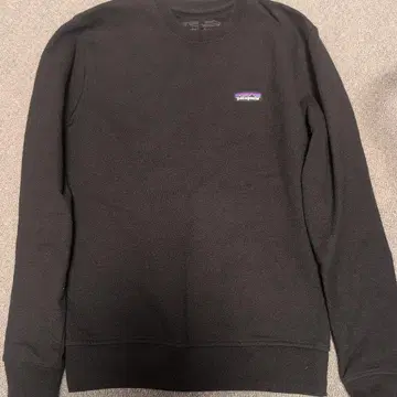 patagonia 블랙 스웨트 셔츠 XS