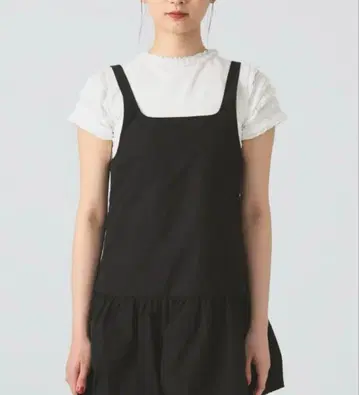 Ray BEAMS 타프타 벌룬 미니 원피스