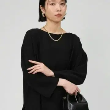 [ IENA ] 일본제 보트넥 블라우스