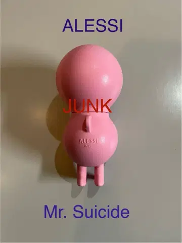 [ JUNK ] Alessi Mr. Suicide 핑크