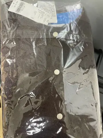 완판되었습니다 글로벌 워크 바이컬러 니트 블루종 아우터