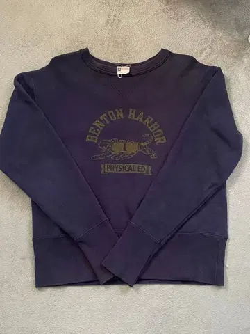 Champion 60s 란택 양V 복각 맨투맨