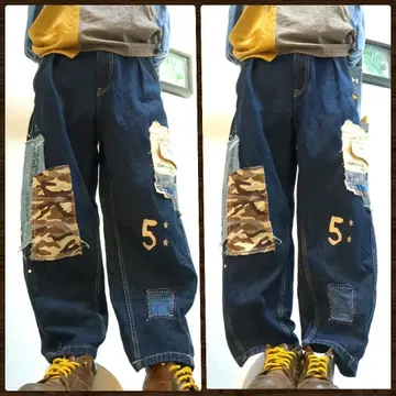 데님 리메이크 팬츠