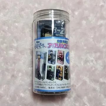 은혼 긴파치 선생님 아크릴 블록 카츠라 코타로 도쿄 산토리 자판기 한정판