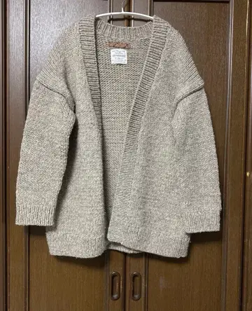 어반 리서치 도어스 페루 니트 가디건 로우 게이지