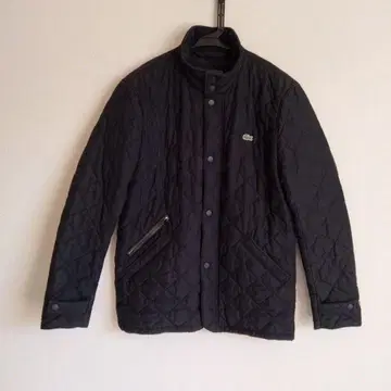 LACOSTE 라코스테 패커블 퀼팅 자켓 블랙 사이즈 46