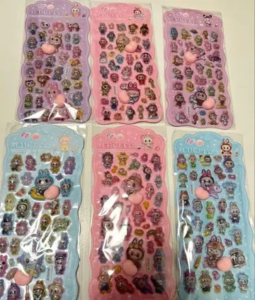 러브브 엉덩이 씰 러브브 복숭아 씰 6개 세트