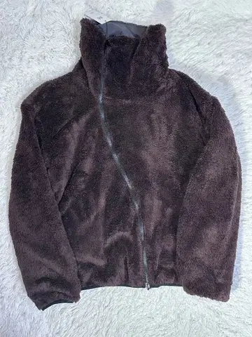 미사용 택 포함 Cambio 보아 플리스 리버서블 자켓