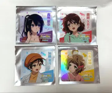 울려라! 유포니엄 콜라보 카페 코스터 쿠미코 레이나 그린 하즈키 1