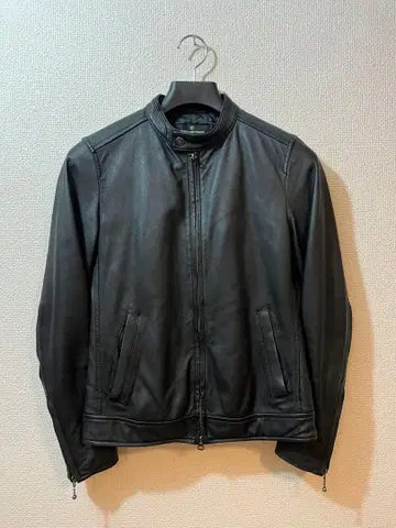 [ nano univers ] 가죽 자켓 충전솜 퀼팅 양가죽