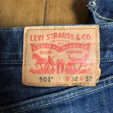 LEVI 501 스트레이트 데님 W32 L32