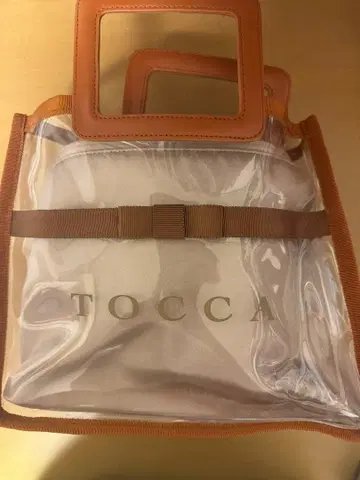 TOCCA 클리어 핸드백